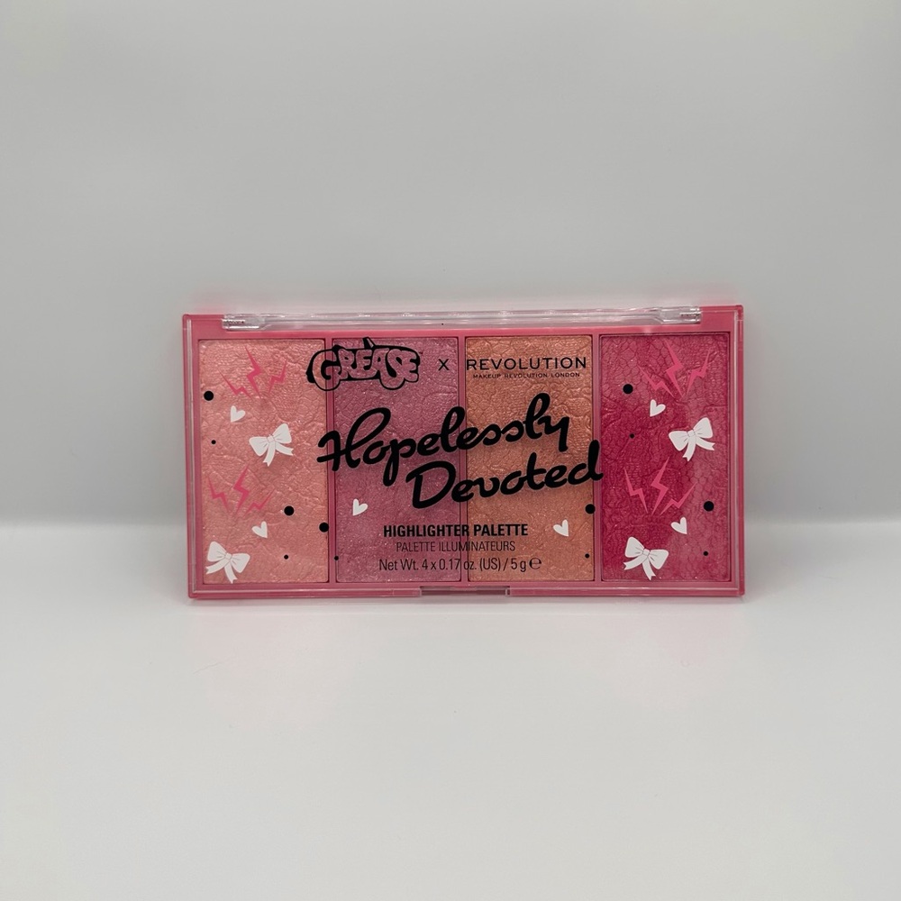 Revolution X Grease Hopelessly Devoted Highlighter Palette